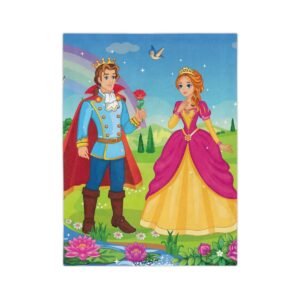 Prince & Princess Fairytale Mini Throw Blanket